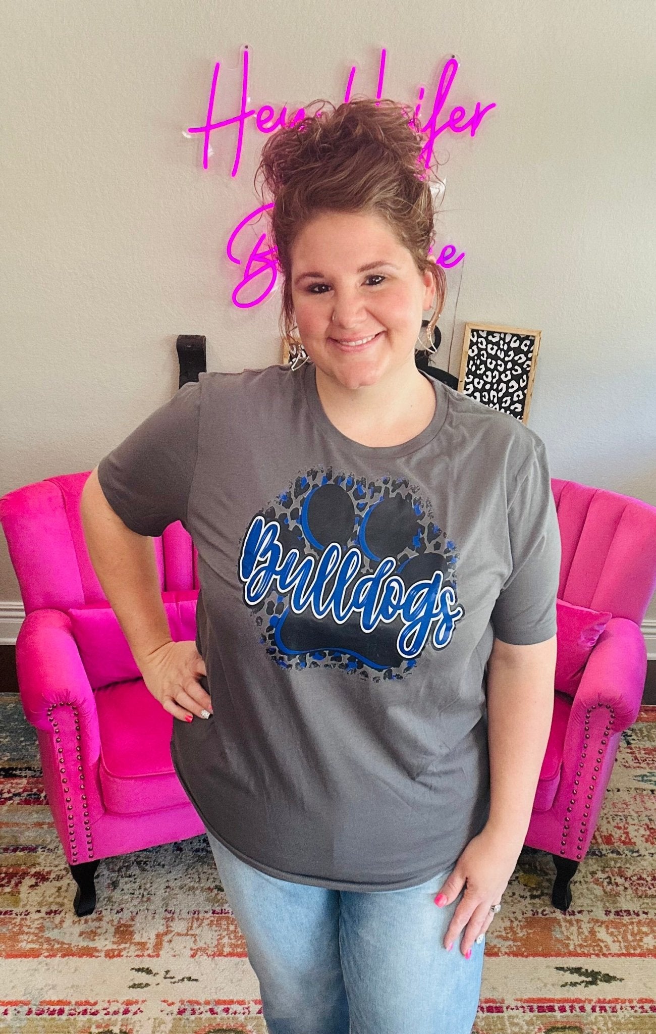 Bulldogs Tee - Hey Heifer Boutique