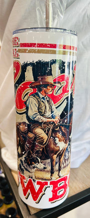 Coors Cowboy 20oz Skinny Tumbler - Hey Heifer Boutique
