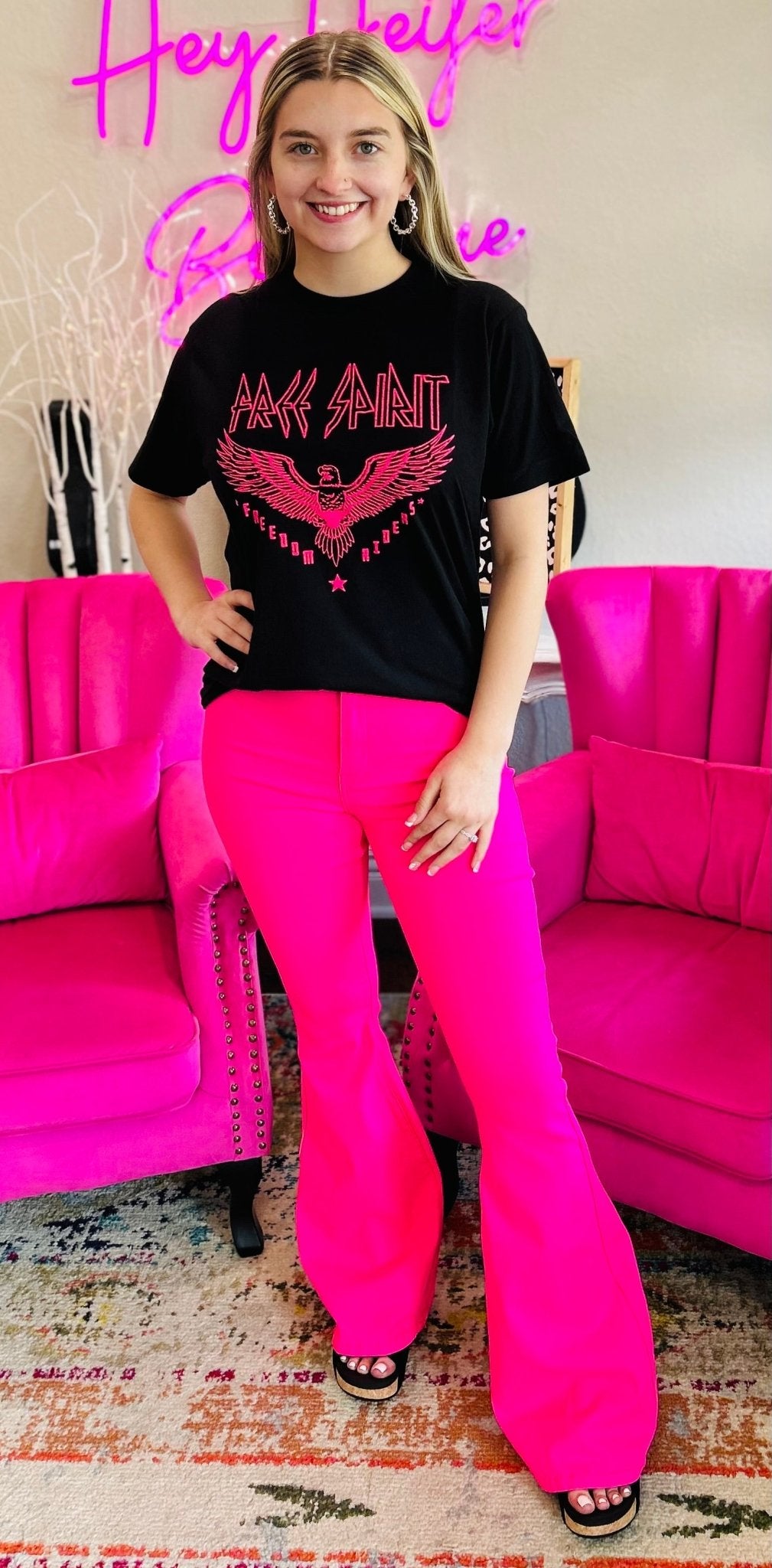 Disco Bell Flares - Hey Heifer Boutique