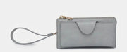 Dusty Blue Kyla RFID snap wallet - Hey Heifer Boutique