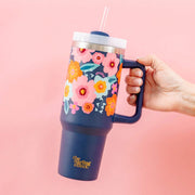 Field Of Flowers 40oz Tumbler - Hey Heifer Boutique