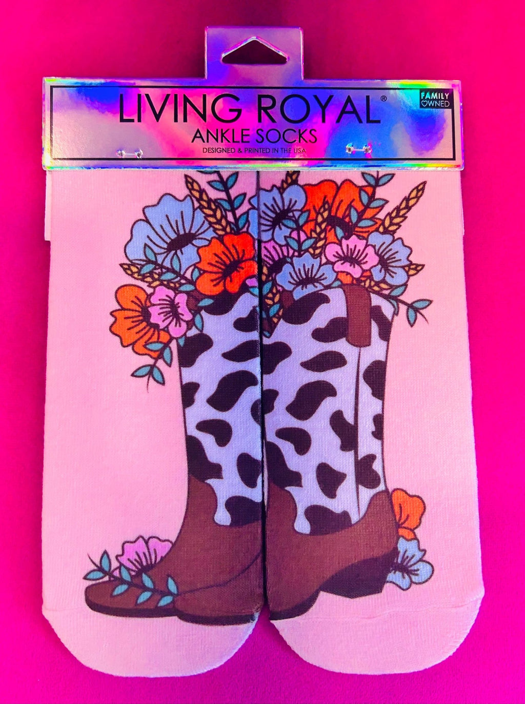 Fun No Show Socks - Hey Heifer Boutique