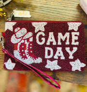 Game Day Beaded Wristlet - Hey Heifer Boutique