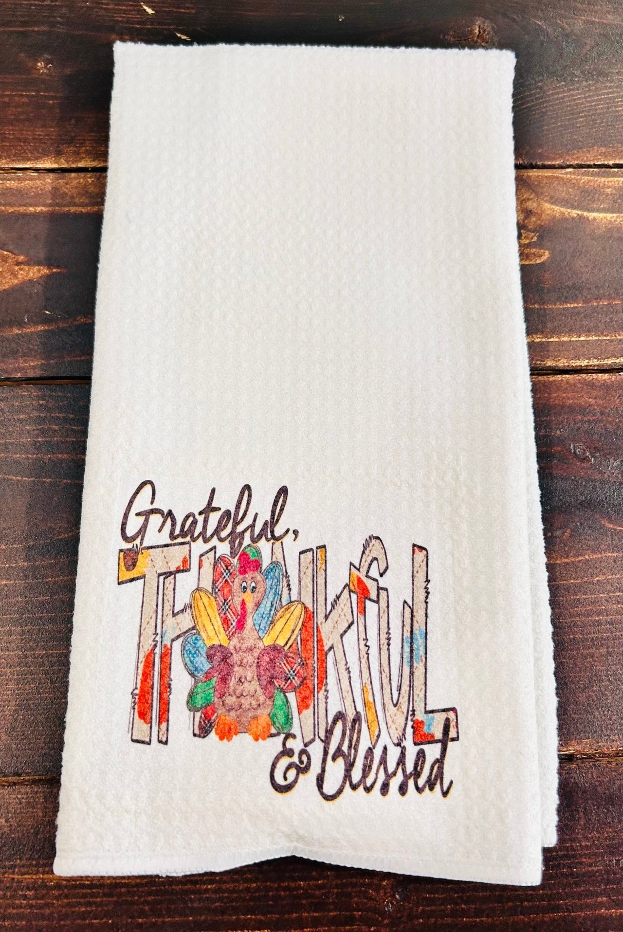 Grateful Tea Towel - Hey Heifer Boutique