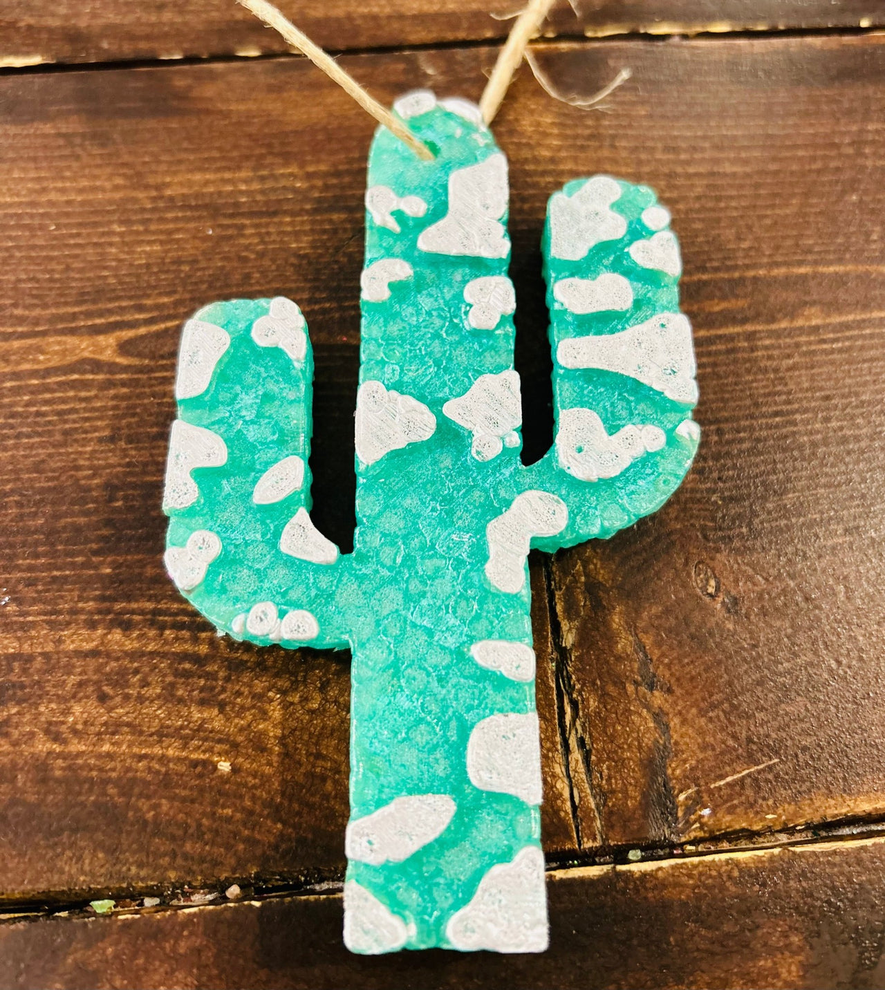 Green Cactus Car Freshie (Butt naked) - Hey Heifer Boutique