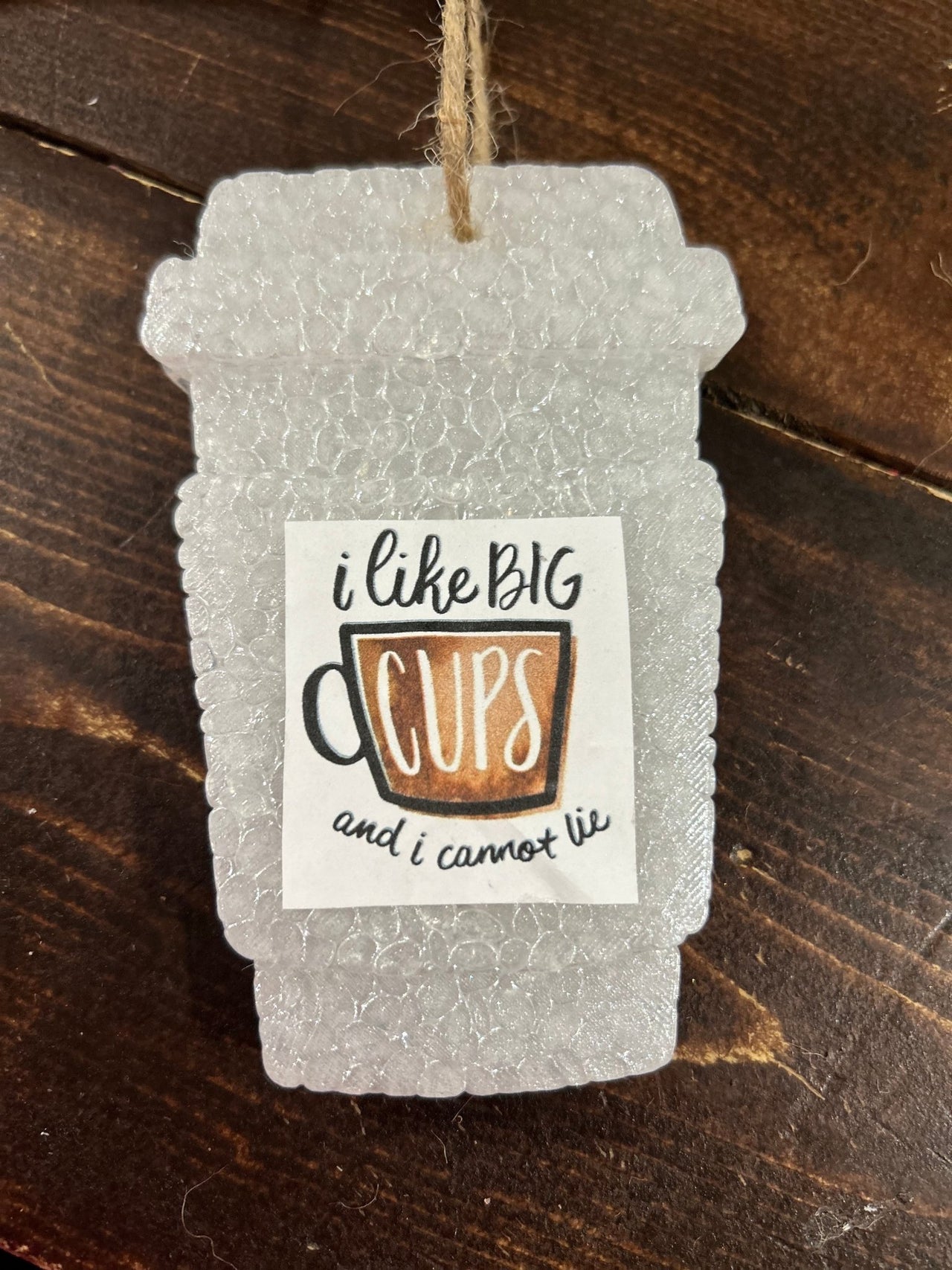 I Like Big Cups Car Freshie (Coffee) - Hey Heifer Boutique