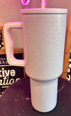 Leopard Spill Proof 40oz Tumbler - Hey Heifer Boutique