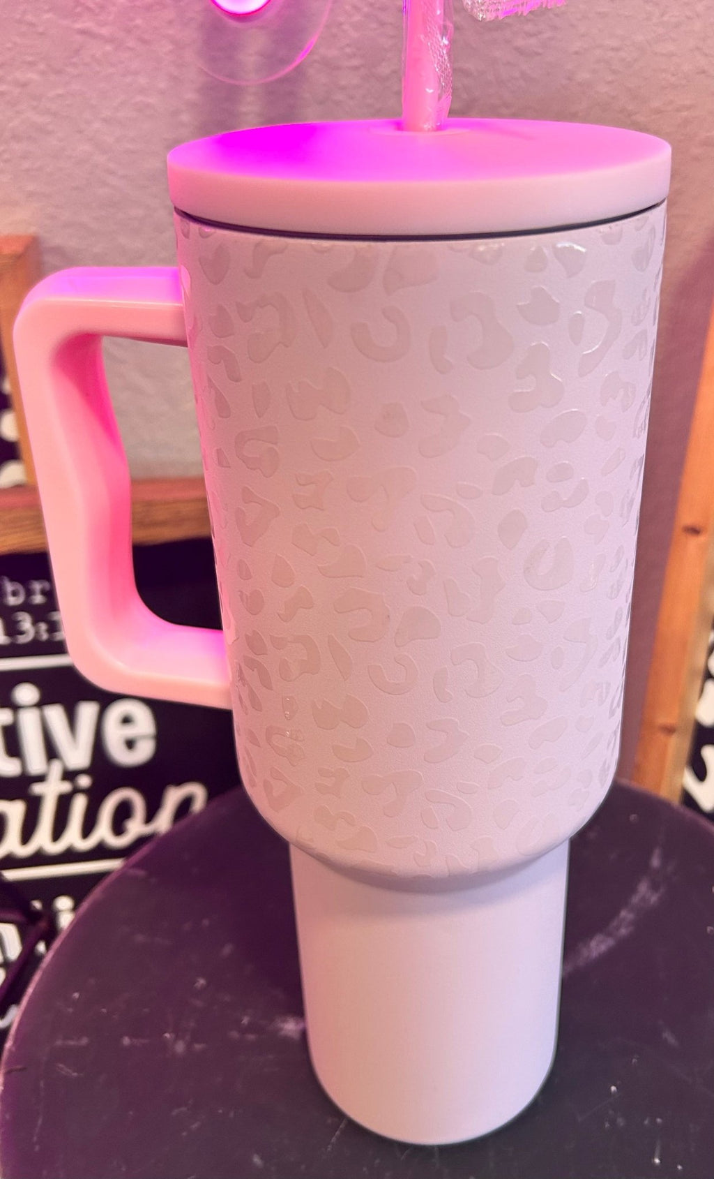 Leopard Spill Proof 40oz Tumbler - Hey Heifer Boutique