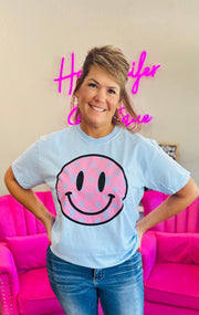 LV Smiley Tee - Hey Heifer Boutique