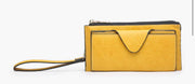 Mustard Kyla RFID Wallet/Snap Closure - Hey Heifer Boutique