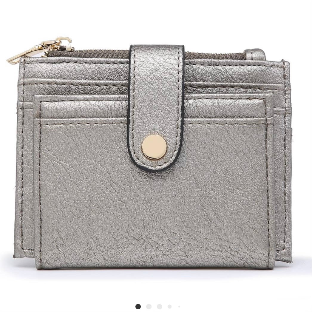 Sam Mini Snap Wallet/Card Holder - Hey Heifer Boutique