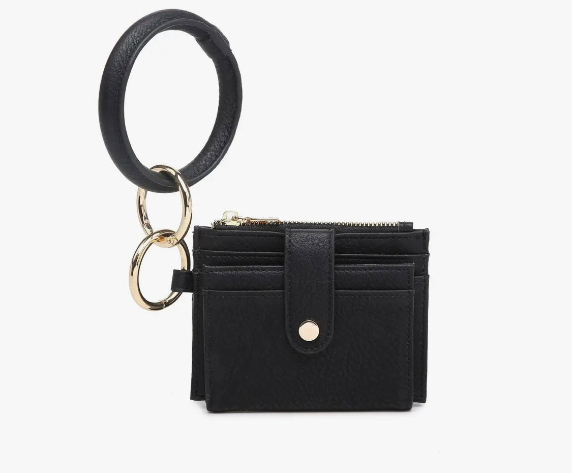Sammie Mini Snap Wallet w/Ring - Hey Heifer Boutique