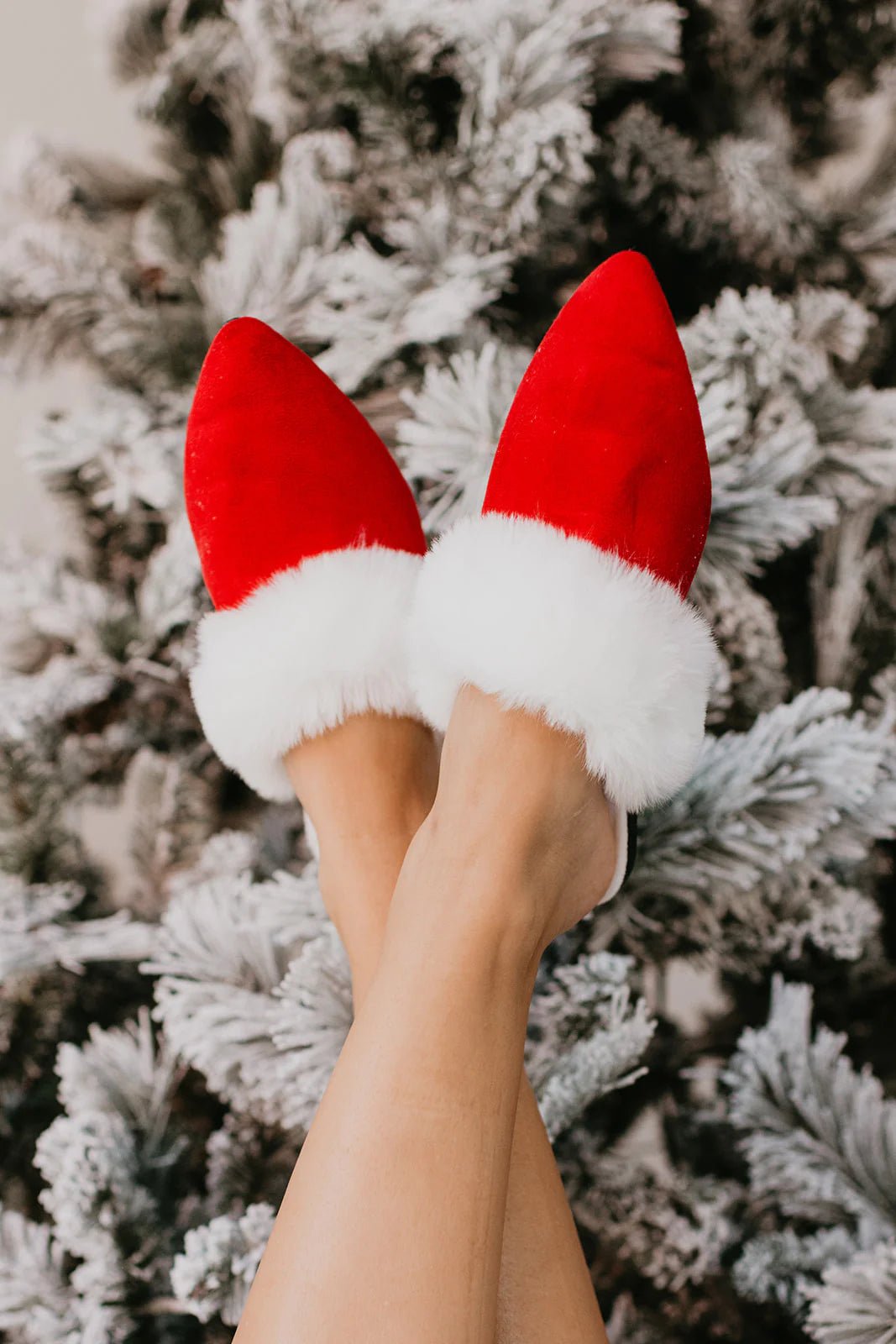 Santa Baby Slippers - Hey Heifer Boutique