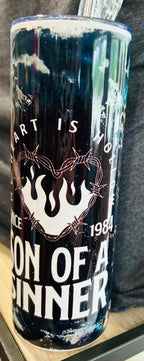 Son Of A Sinner 20oz Tumbler - Hey Heifer Boutique