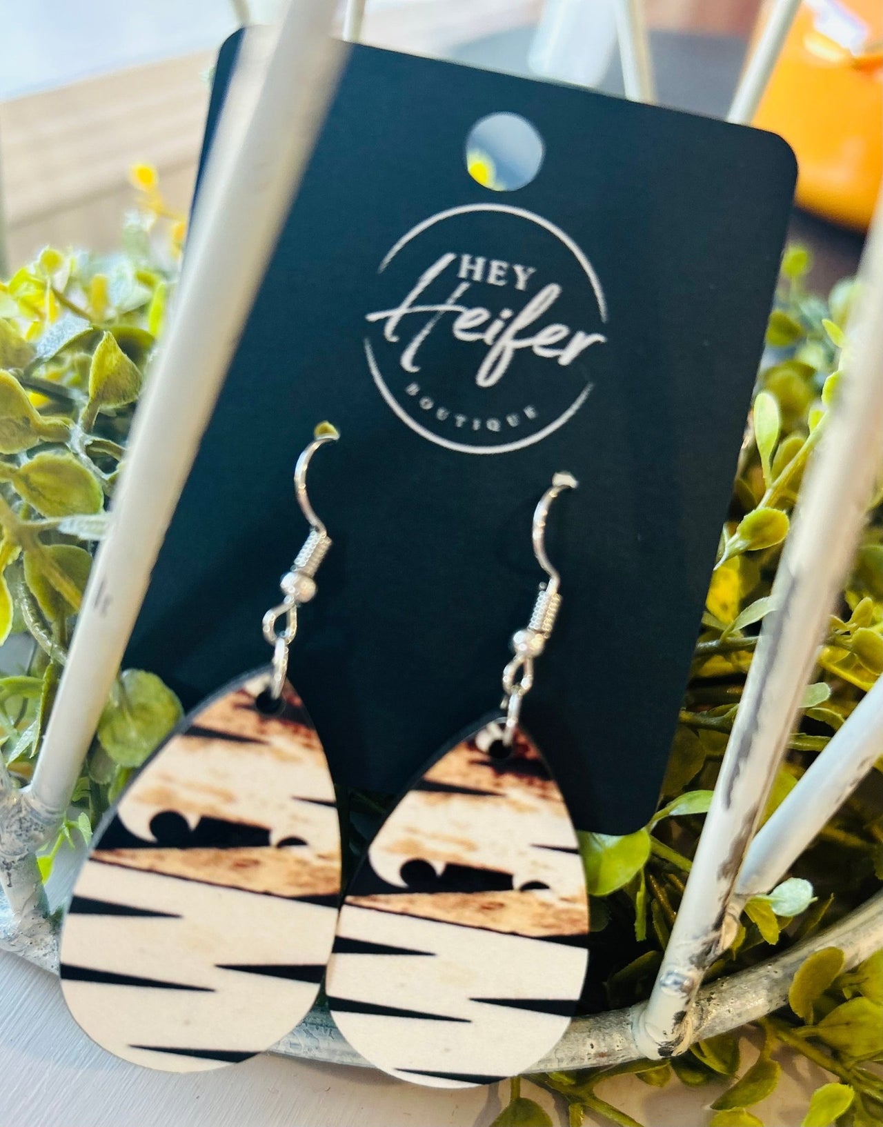 spooky mummy earrings - Hey Heifer Boutique