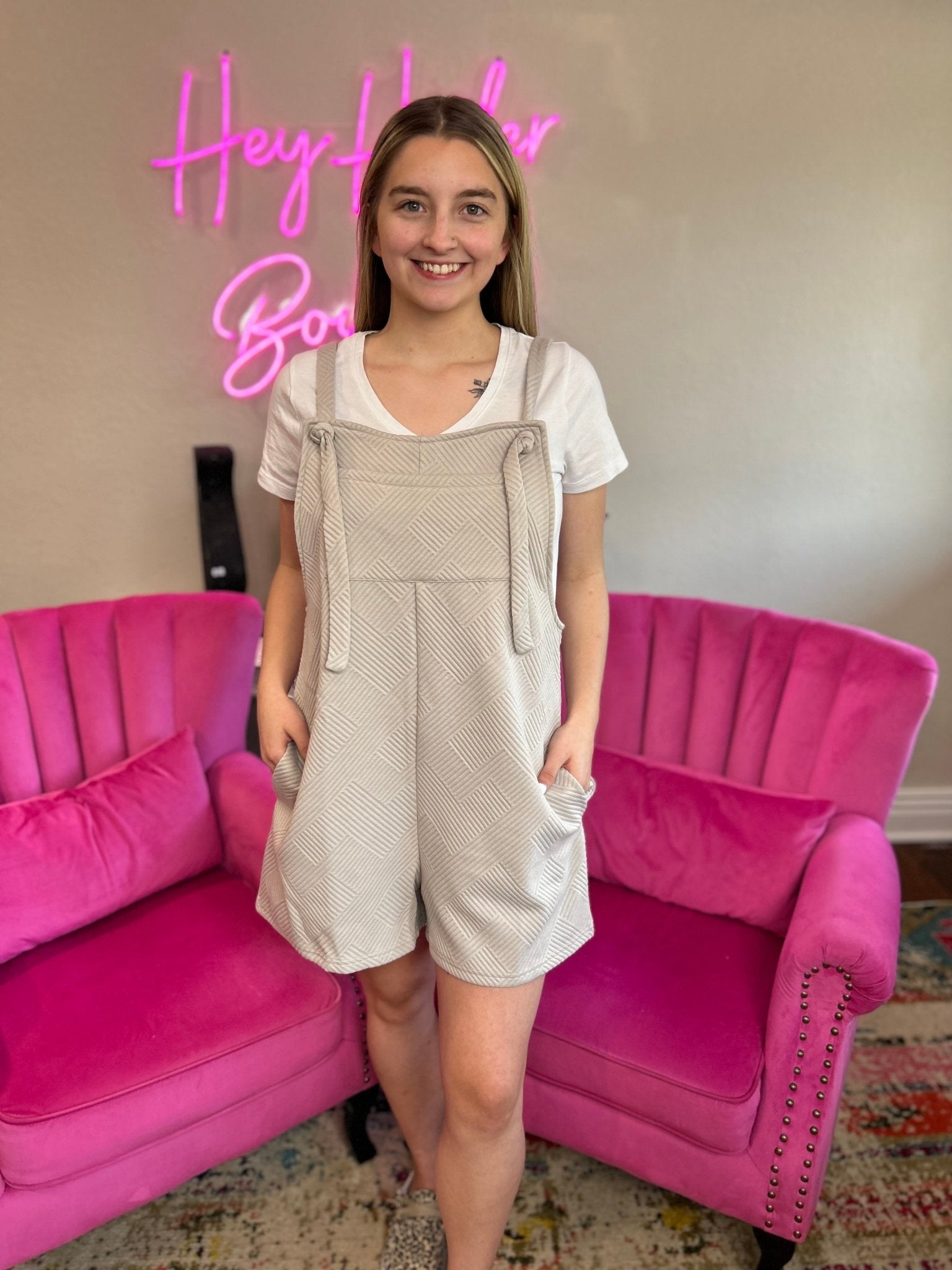 The Betsy Overalls - Hey Heifer Boutique