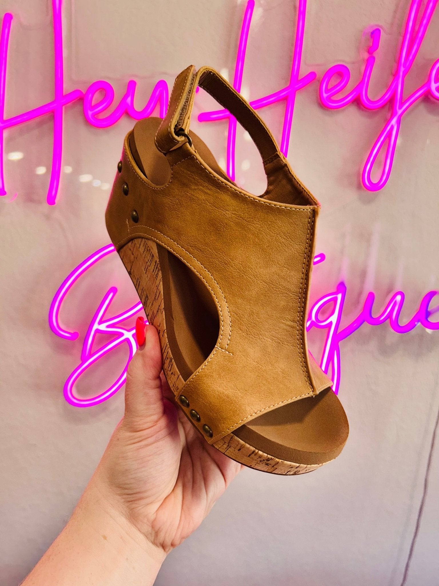 The Carley Wedges - Hey Heifer Boutique