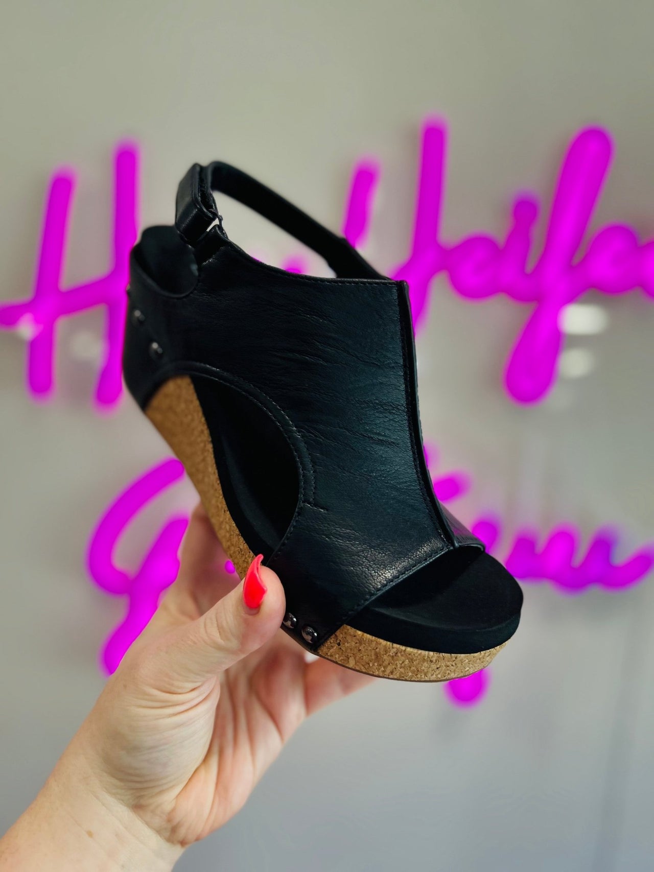 The Carley Wedges - Hey Heifer Boutique