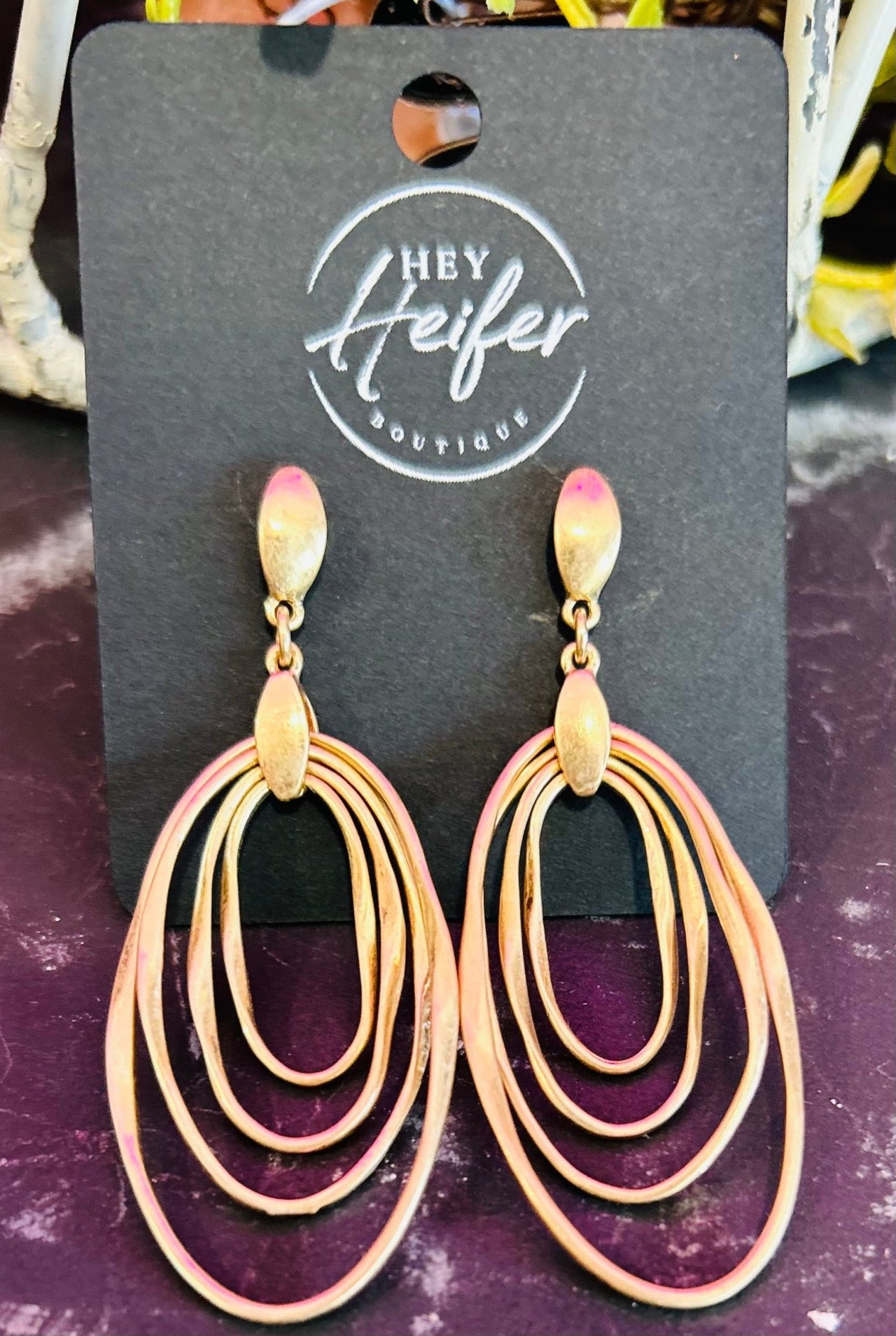 The Emily Earrings - Hey Heifer Boutique