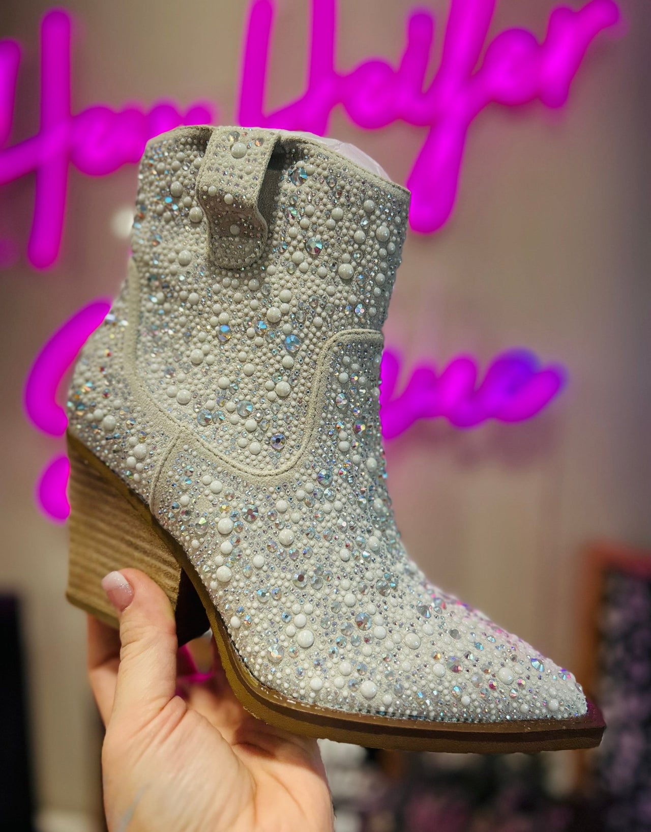 The Kady Pearl Booties - Hey Heifer Boutique
