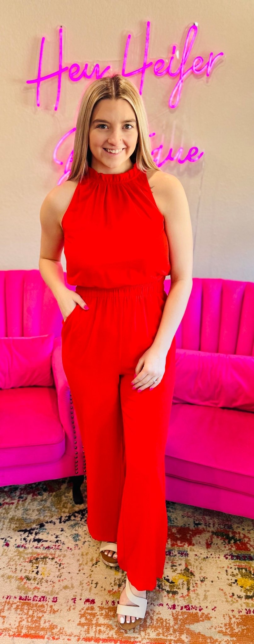 The Kelly Jumpsuit - Hey Heifer Boutique