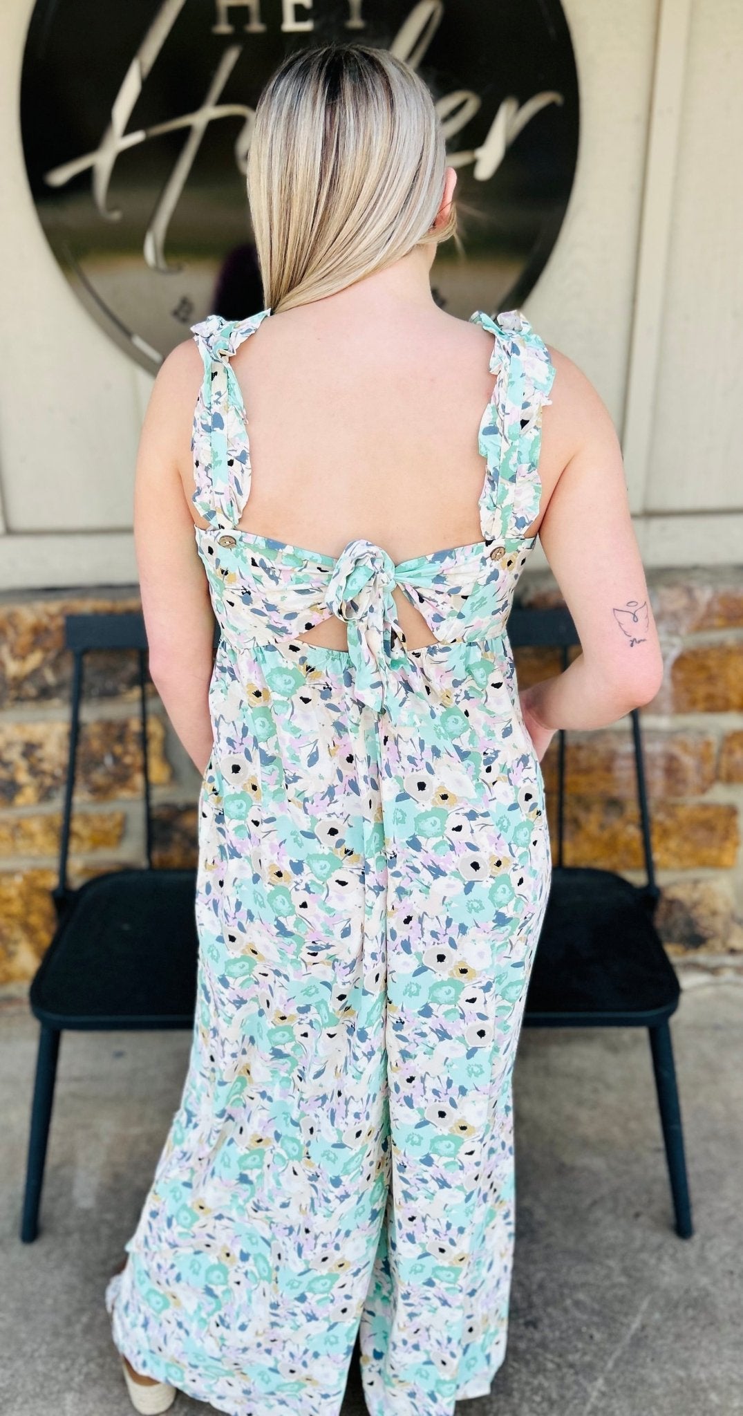 The Lacey Jumpsuit - Hey Heifer Boutique