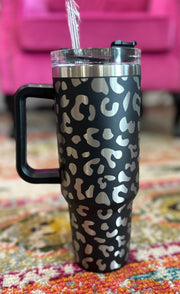The Leopard 40oz Stanley Dupe - Hey Heifer Boutique