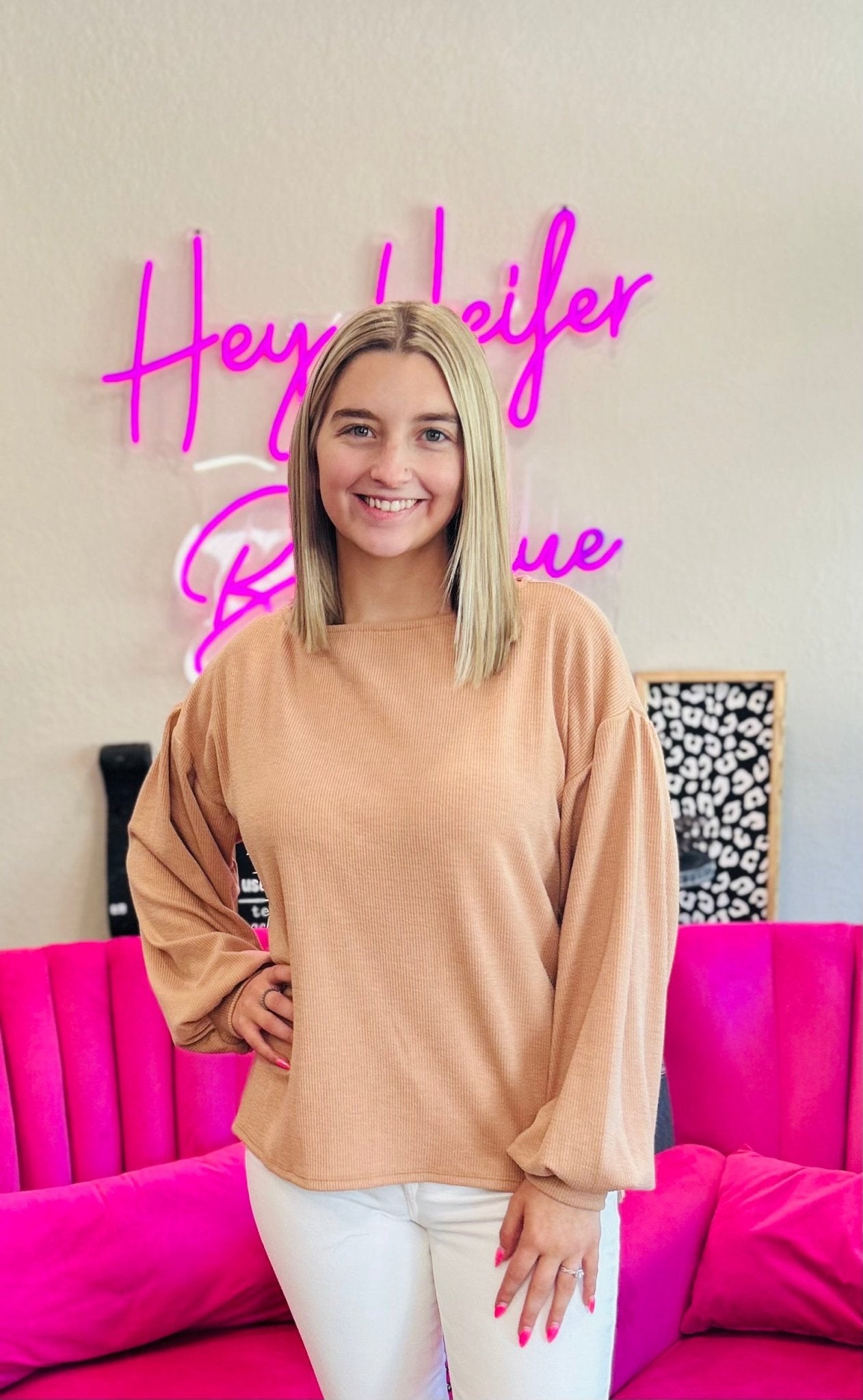 The Melissa Top - Hey Heifer Boutique