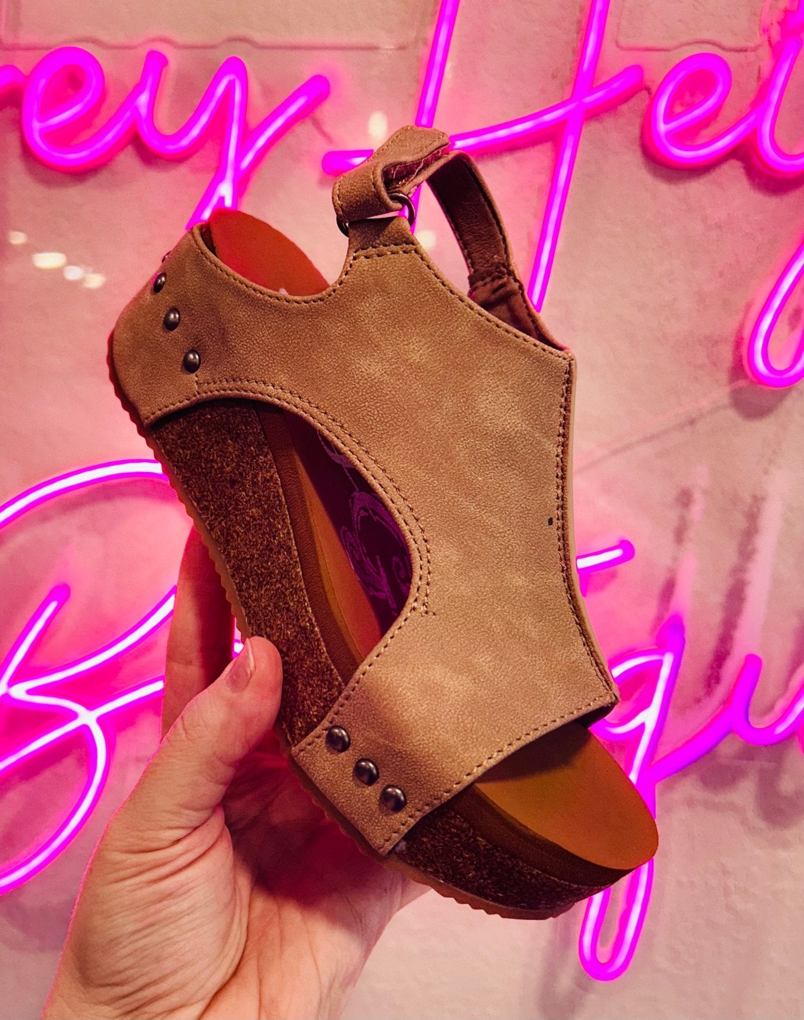 The Reign Wedges - Hey Heifer Boutique