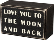To The Moon Box Sign - Hey Heifer Boutique