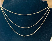 Triple Dot Layered Necklace - Hey Heifer Boutique