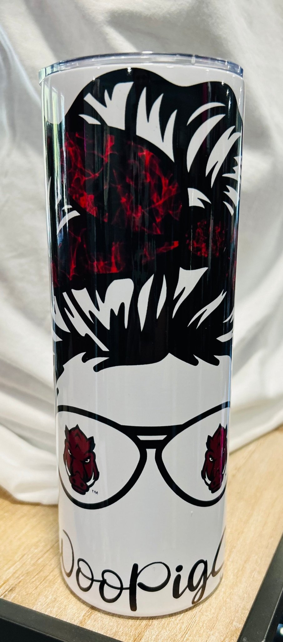 #Woopigsooie 20oz Skinny Tumbler - Hey Heifer Boutique